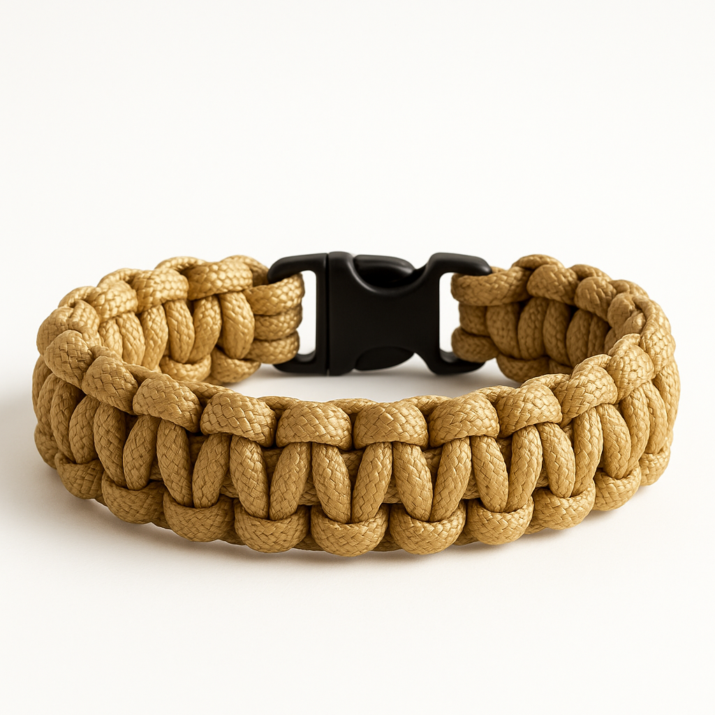 Bracelet en paracorde Beige