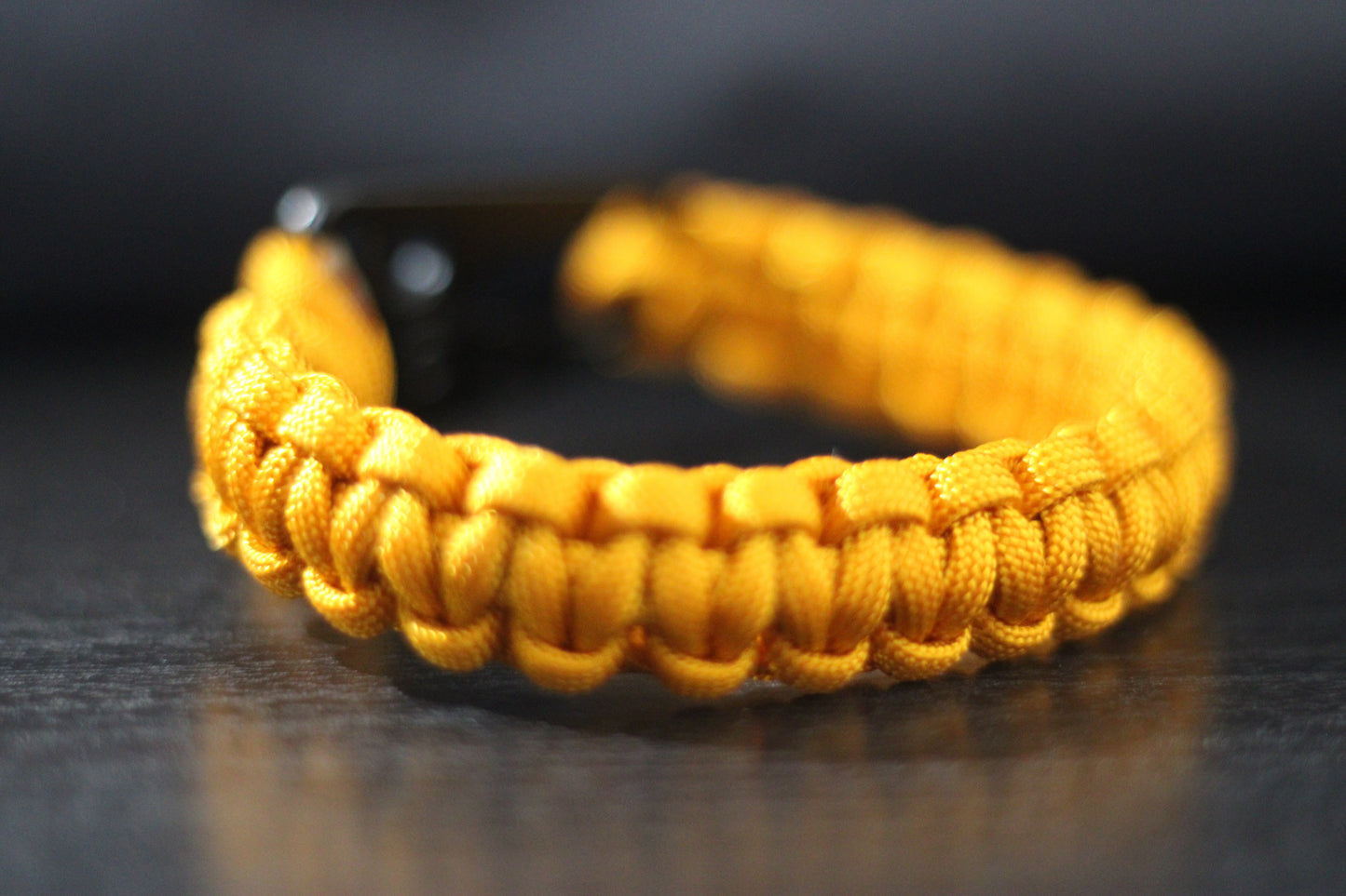 Bracelet en paracorde Jaune