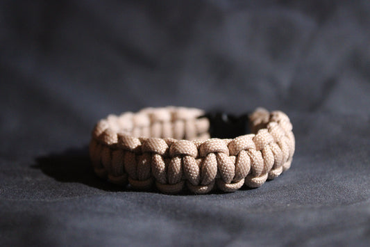 Bracelet en paracorde Beige