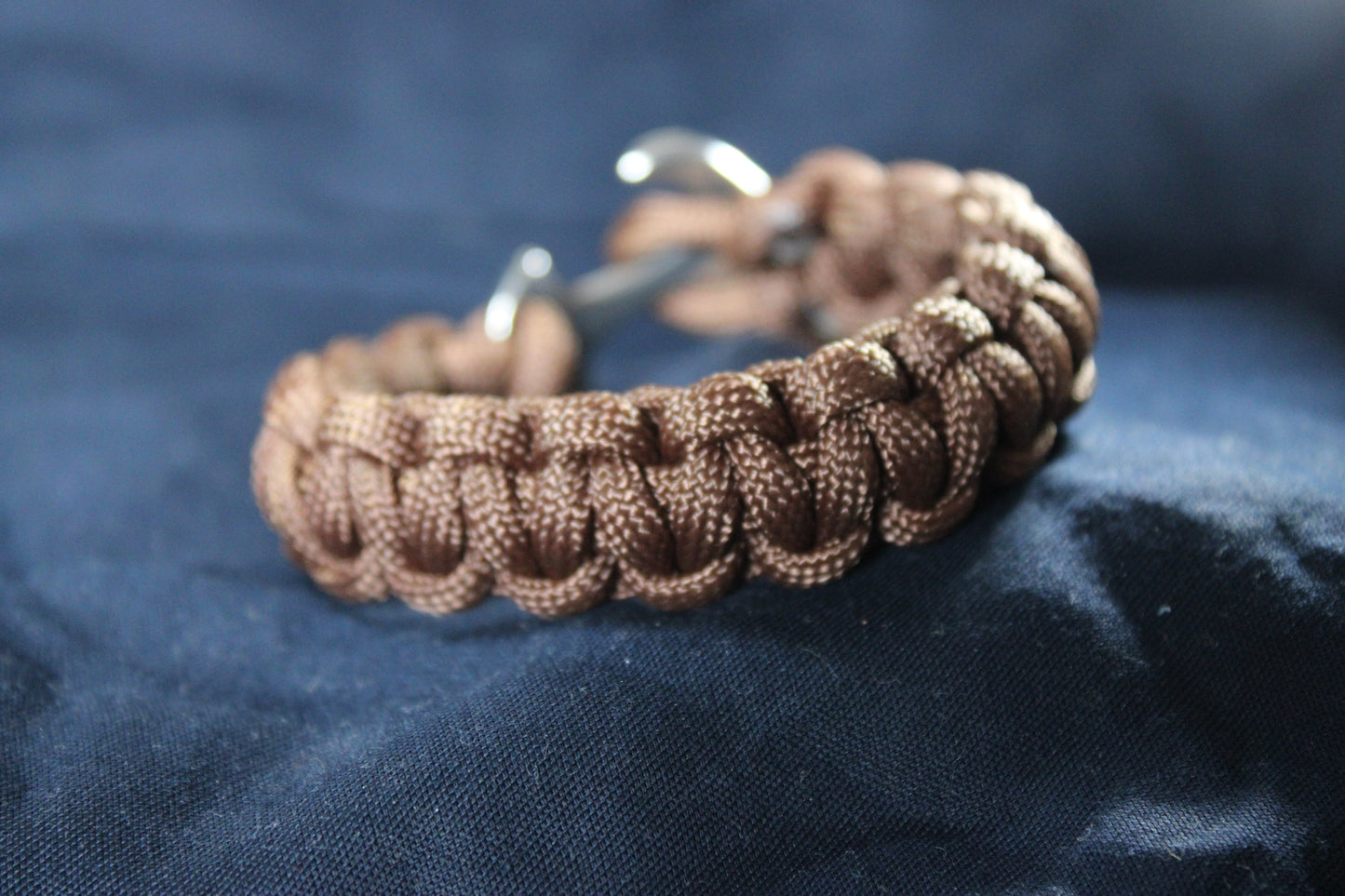 Bracelet en paracorde Marron