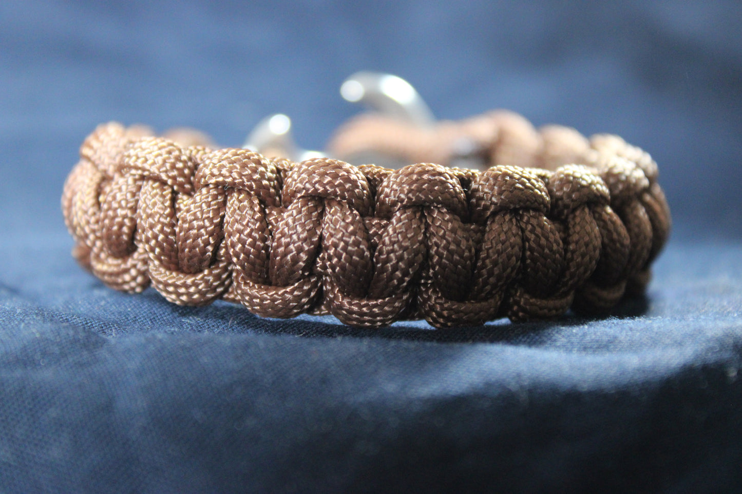 Bracelet en paracorde Marron