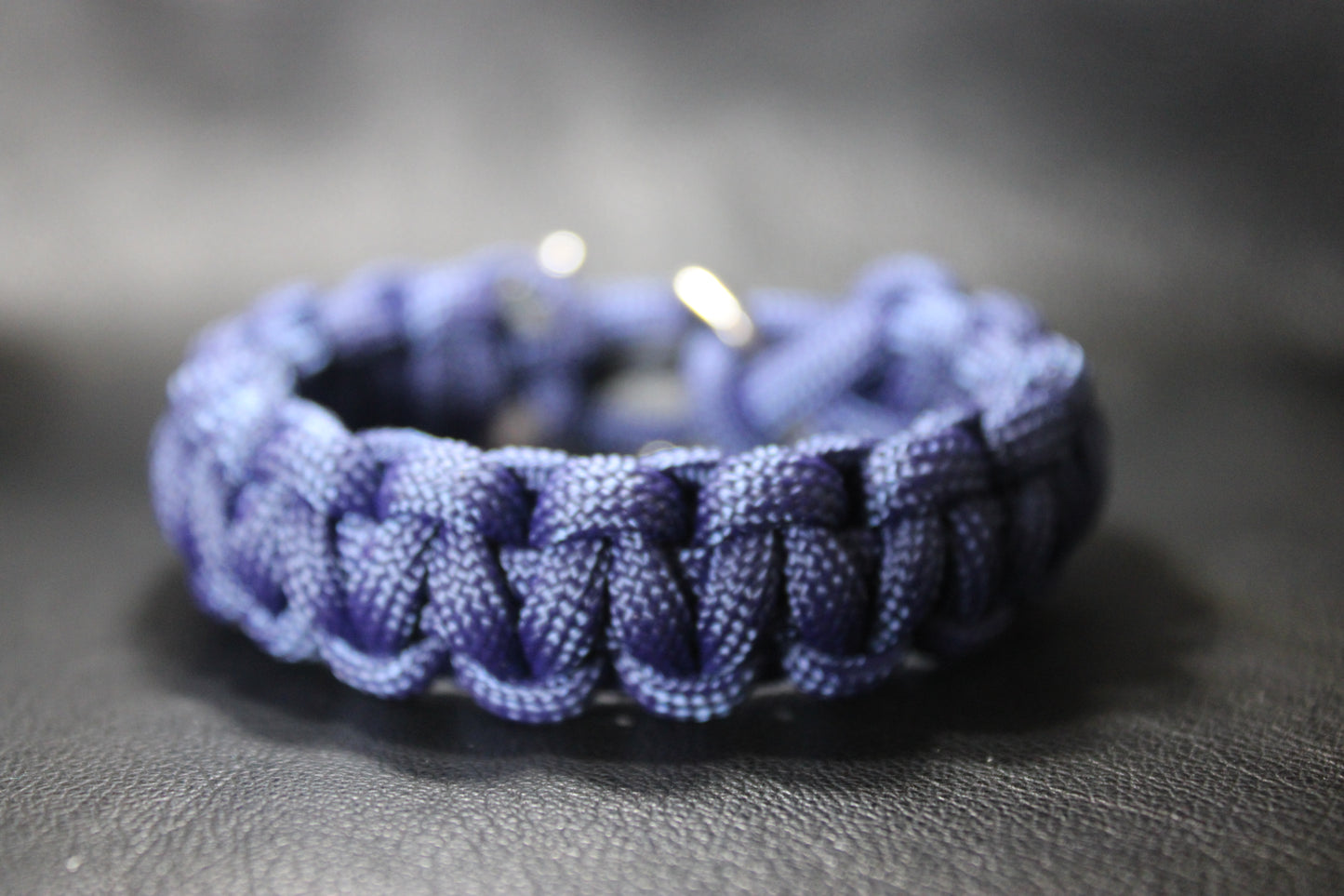 Bracelet en paracorde bleu