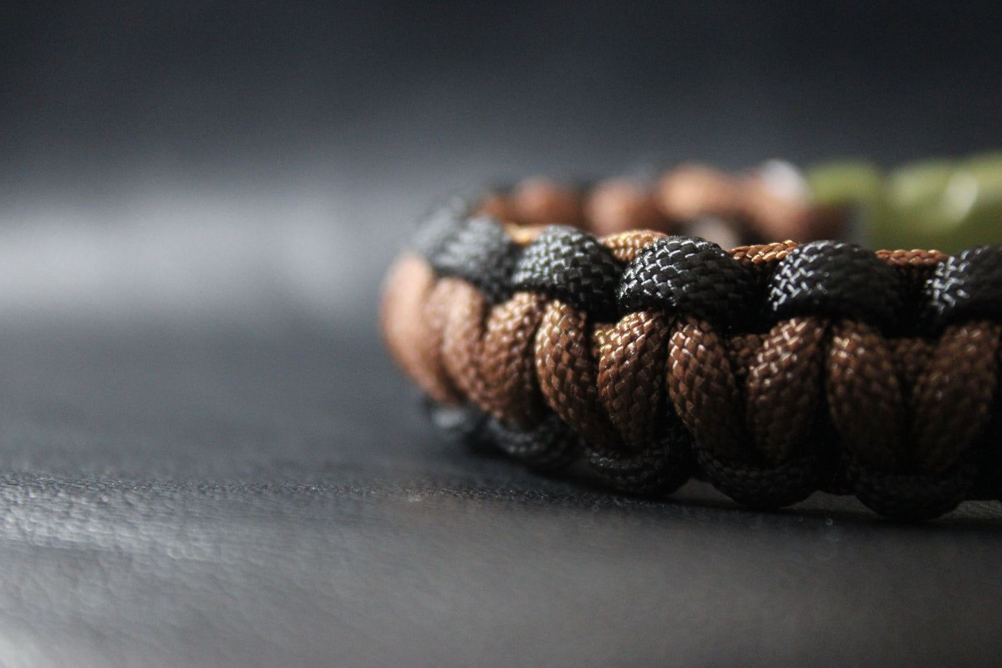 Bracelet en paracorde Noir et Marron