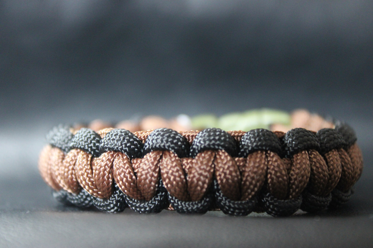 Bracelet en paracorde Noir et Marron