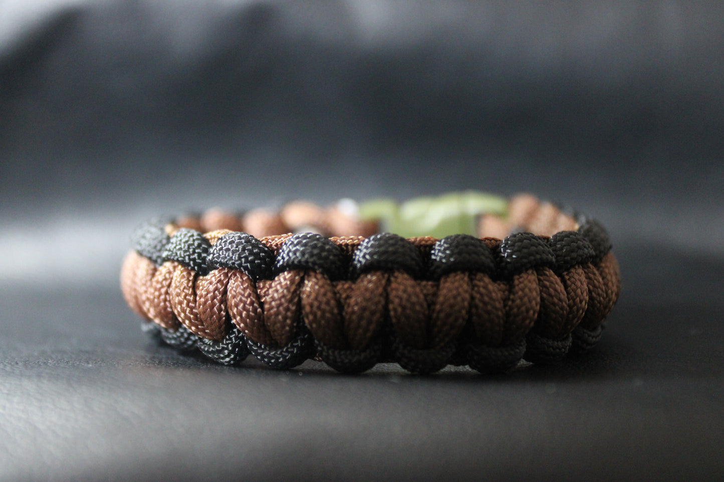Bracelet en paracorde Noir et Marron