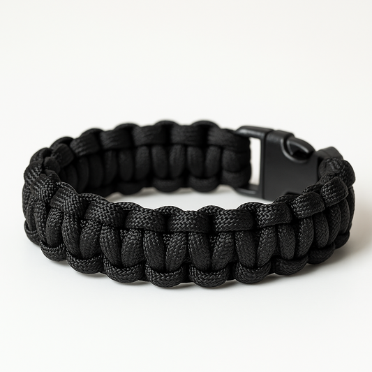 Bracelet en paracorde noir