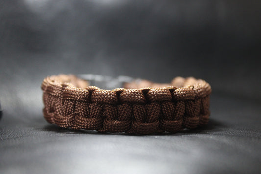 Bracelet en paracorde Marron